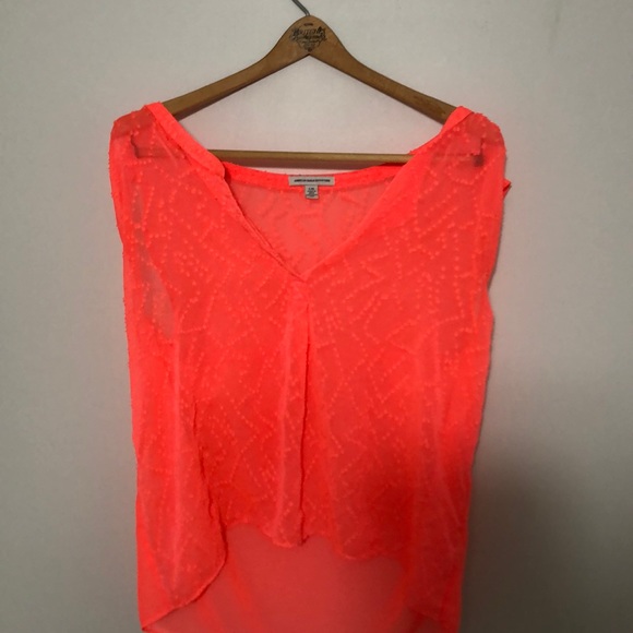 American Eagle Outfitters Tops - 🌴☀️American Eagle see through cover blouse American Eagle Outfitters Tops - 🌴☀️American Eagle see through cover blouse